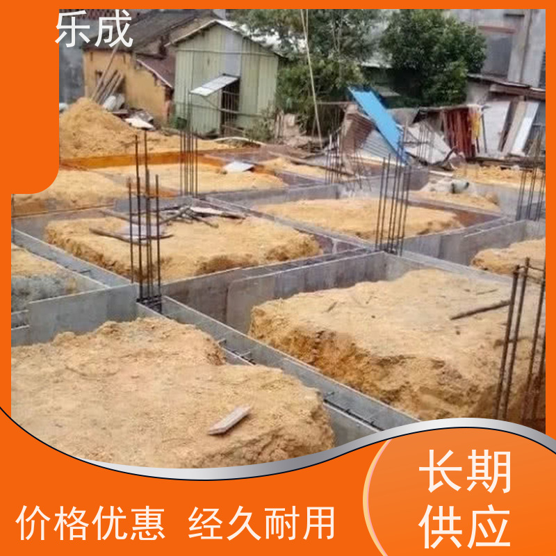 乐成A级灰色砖胎膜材料 新型混泥土空心板 基础模板专用