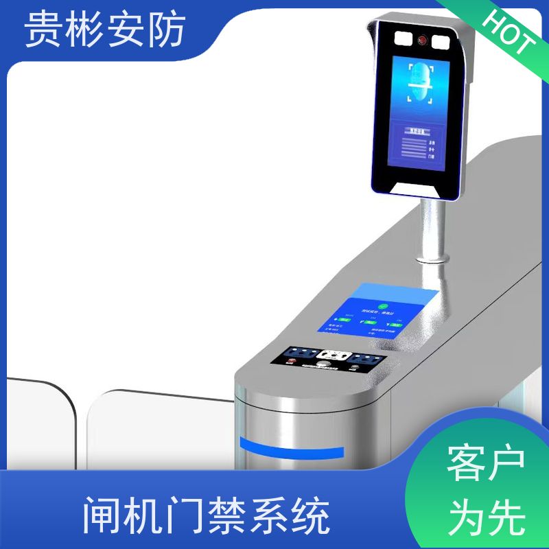 贵彬安防 闸机门禁系统 防静电摆闸 人脸/刷卡 红外对射 适用广泛