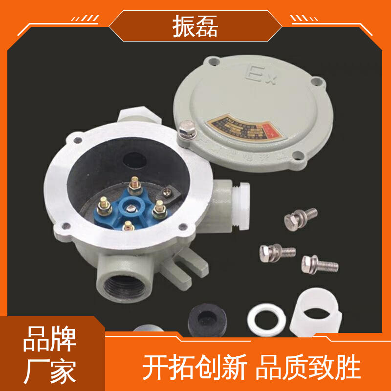 振磊 防爆吊灯盒 直角吊防护等级 穿线过线分线盒带端子 BAH系列