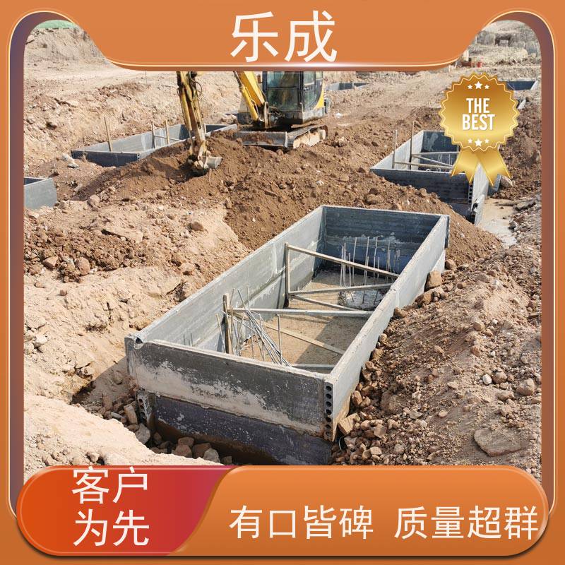 乐成品牌圆孔板状砖胎膜 水泥陶粒材质 耐腐蚀优等级
