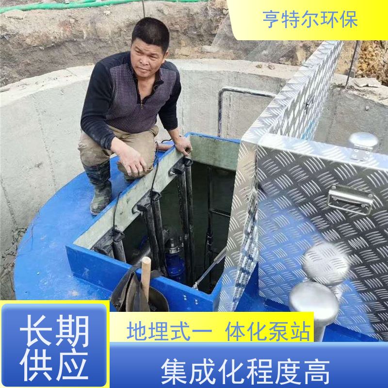 亨特尔环保 800立方 污水提升泵站 耐高温 耐腐蚀 按需定制