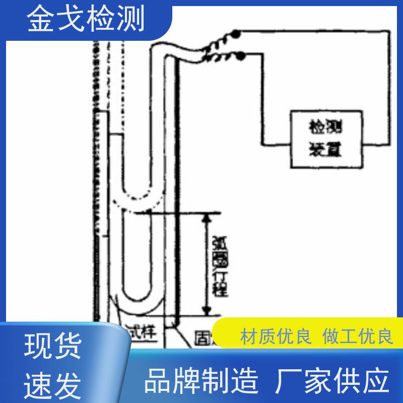 金戈检测 FPC挠曲测试仪 柔性电路板反复弯曲疲劳试验 符合标准