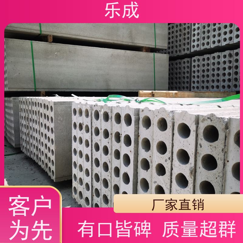 乐成圆孔板状砖胎膜 多种厚度可定制 基础模板专用 简易包装