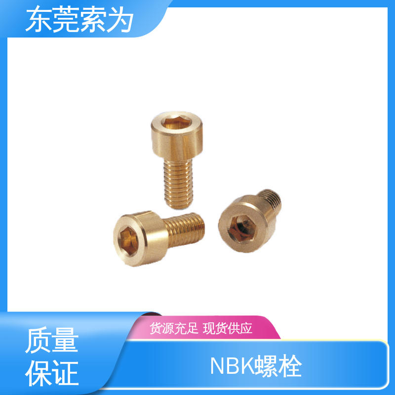供应 NBK SNSP 磷青铜内六角圆柱头螺栓 螺丝钉 正品保障