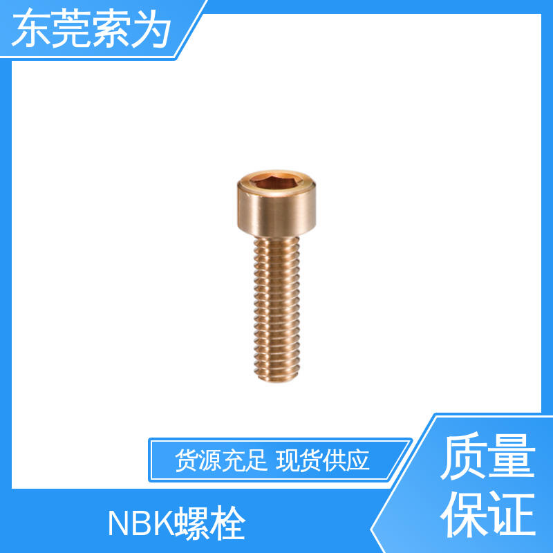 供应 NBK磷青铜内六角圆柱头螺栓 无磁性 正品保障