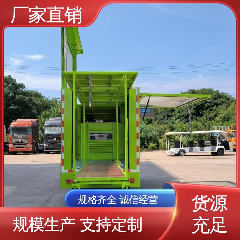 舞台车 上门回收 高清户外显示屏 led广告车 福田领航