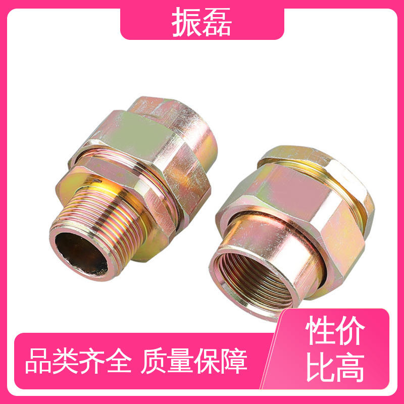 振磊 304不锈钢 防爆活接头 BHJ-G3/4 一寸内外螺纹
