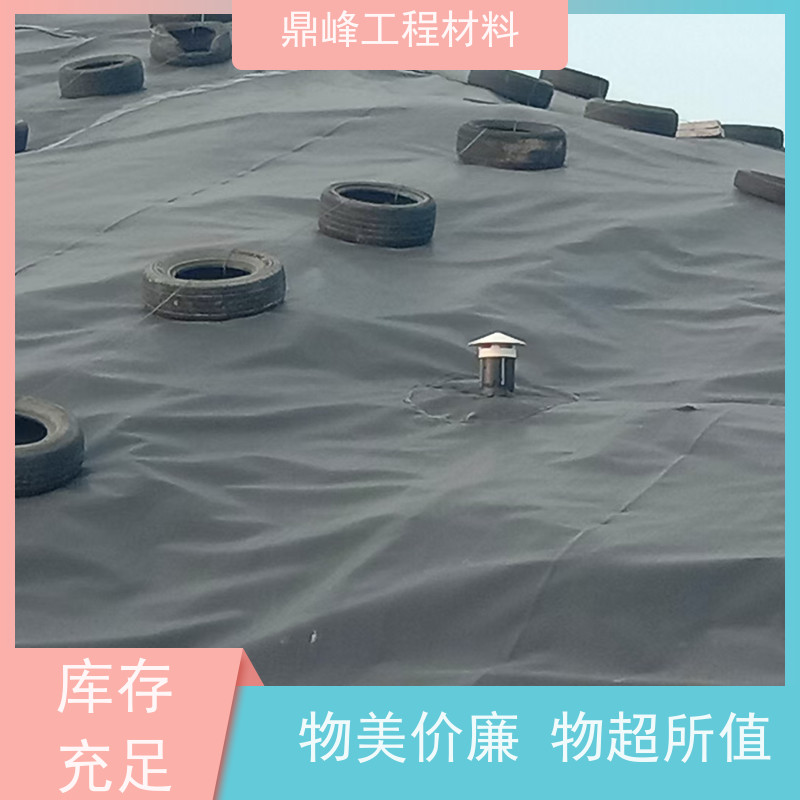 鼎峰 1.5mm双糙面土工膜 断裂伸长率强 增强土壤结构提升肥力