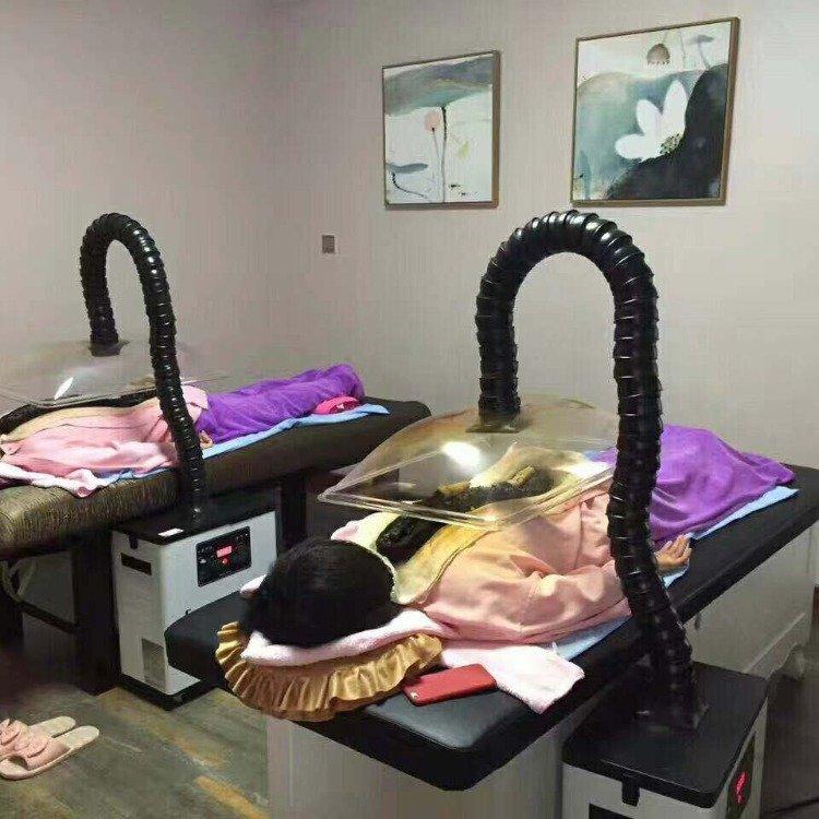 蔚南移动式家用吸烟机 室内艾灸排烟机 灸条烟味净化器