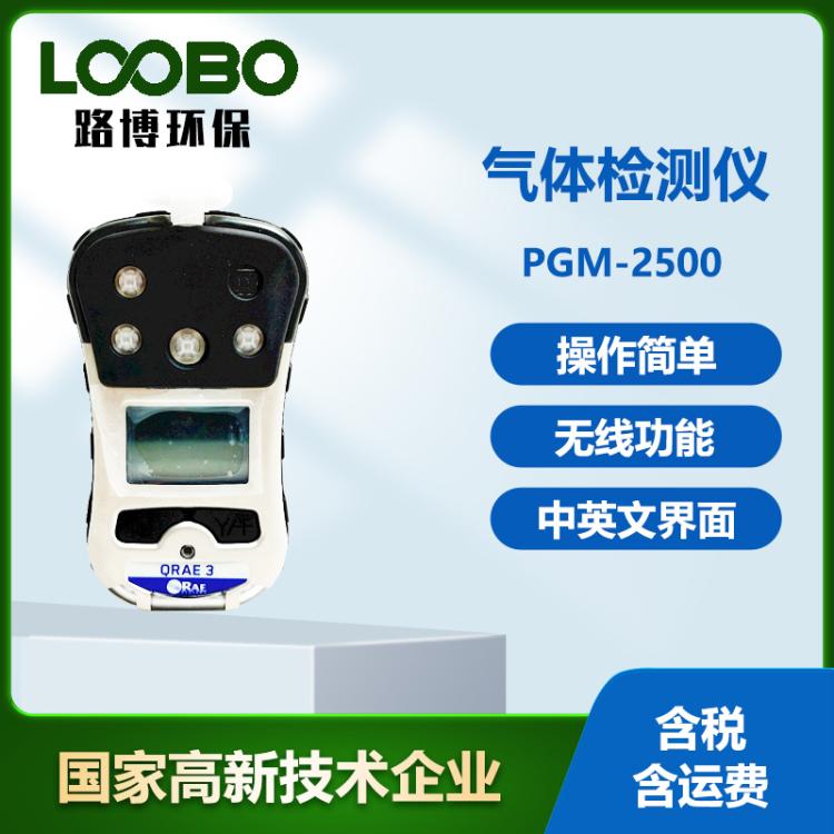 便携式霍尼韦尔四合一气体检测仪PGM2500型中英文气体分析仪