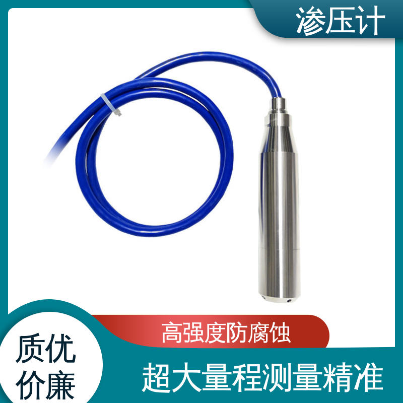 自动化实时监测 结构物内部水压 山体滑坡泥石流 硅压阻式渗压计 