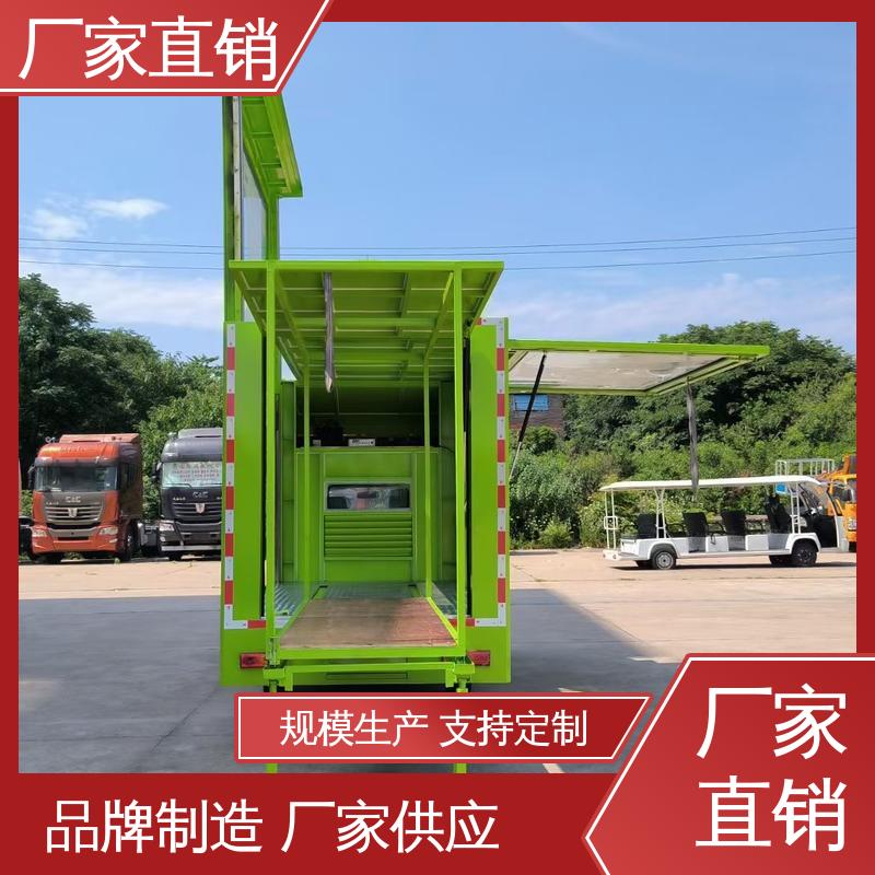 上期轻卡 旧车可置换 画面清晰 移动媒体宣传车 舞台车