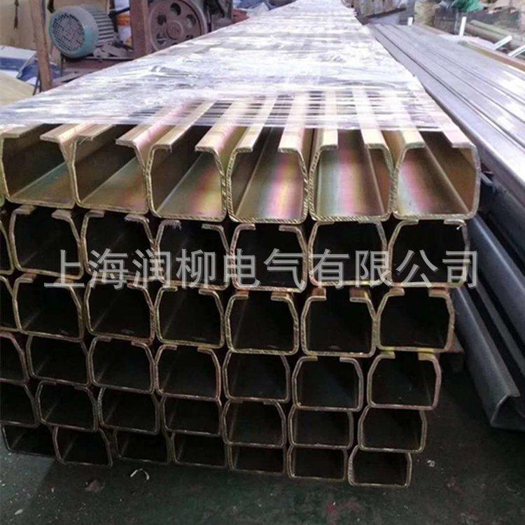 ZT-W65汽车厂工具滑轨C型钢轨道两轮板式工具滑车