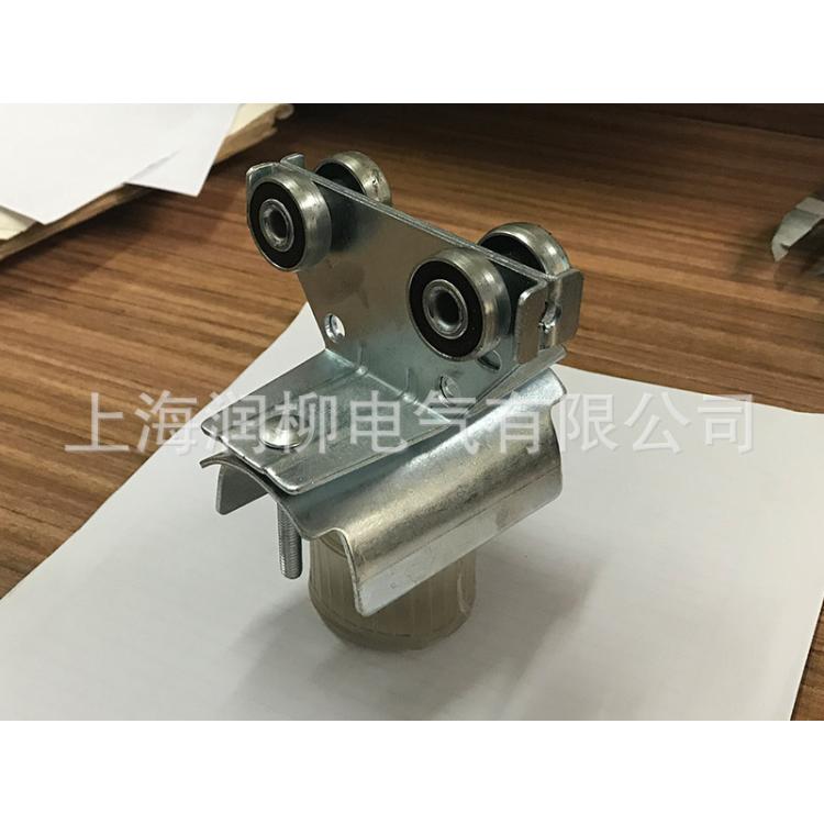C40镀锌放走线滑轮各种吊线滑车扁线车仔吊轮电缆滑子水管滑轮