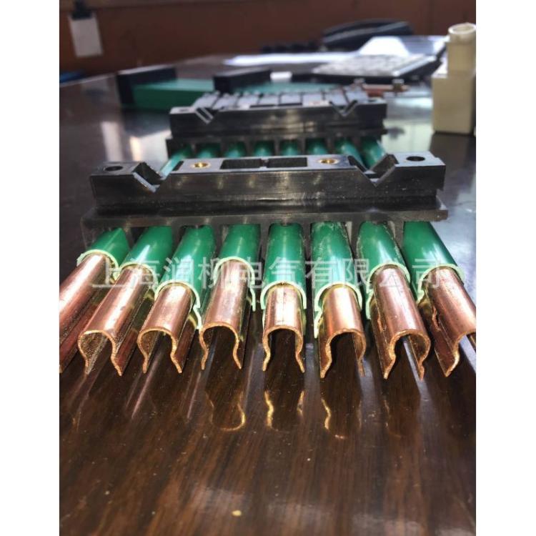 单级组合式滑触线U10/25柔性滑触线6米一根无氧铜U型多级滑线