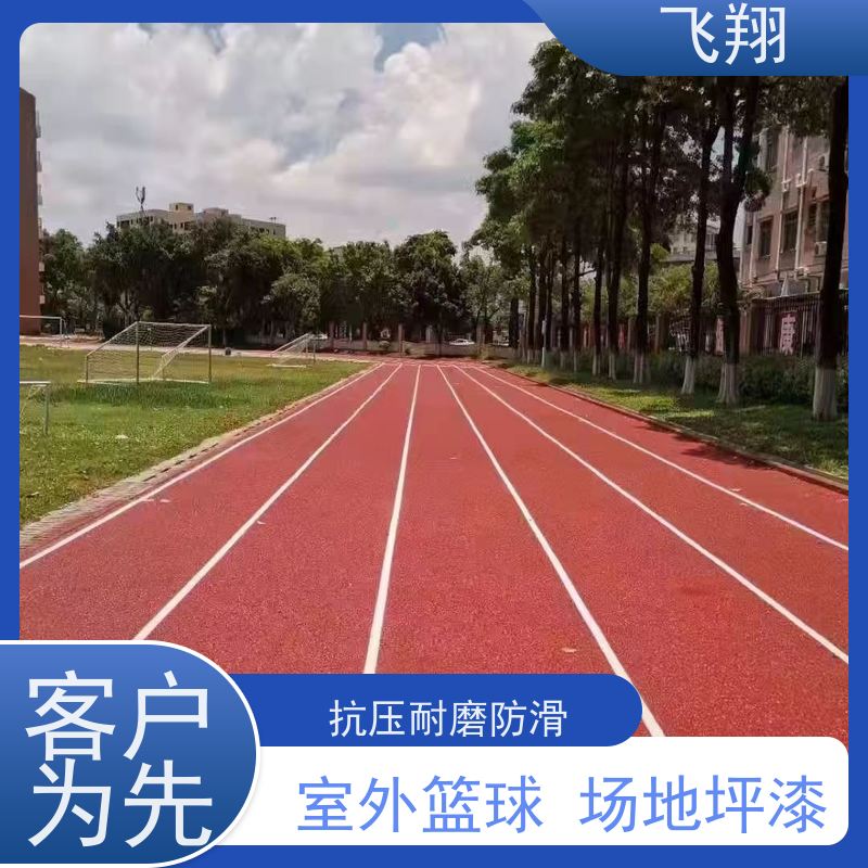 飞翔 村委篮球场地坪漆 耐用防滑防磨 抗冲击性能 应用范围广