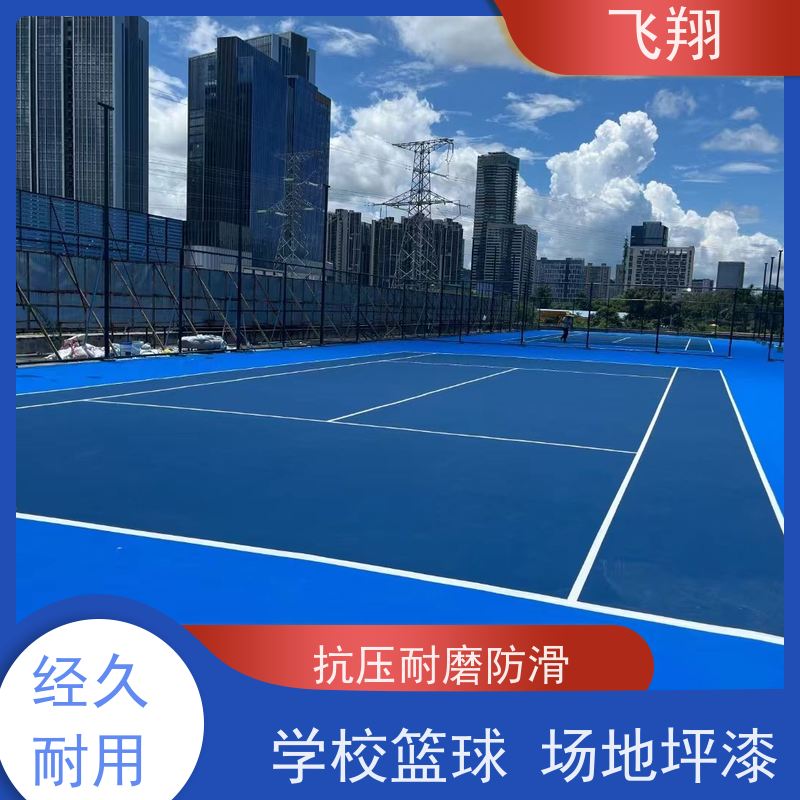 飞翔 学校篮球场跑道地坪漆 耐用防滑防磨 抗冲击性能 库存充足