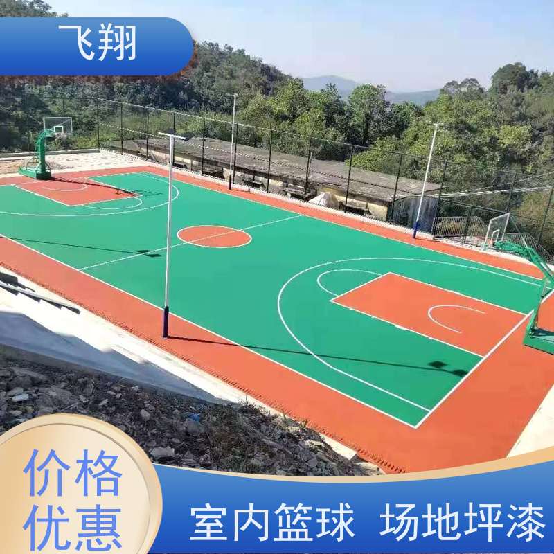 飞翔 室外篮球场地坪漆 美观长久 防霉性能好 全国供应