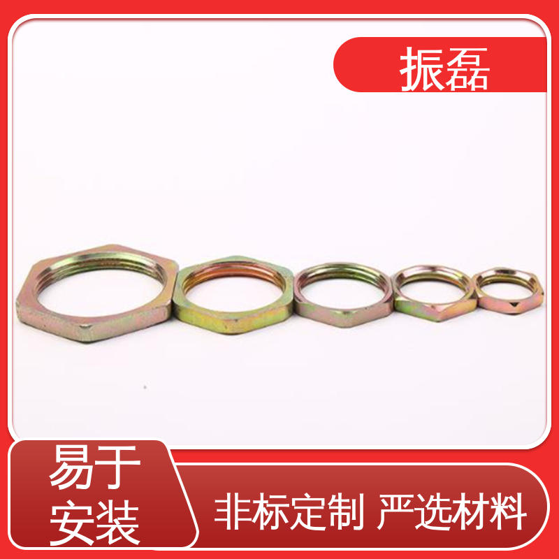 振磊 外六角不锈钢补芯G1/2 镀锌钢管锁母 防爆活接头