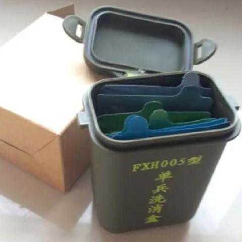 单兵洗消盒 木质堵漏器 口部毒剂报警器 侦毒器 人防项目常用