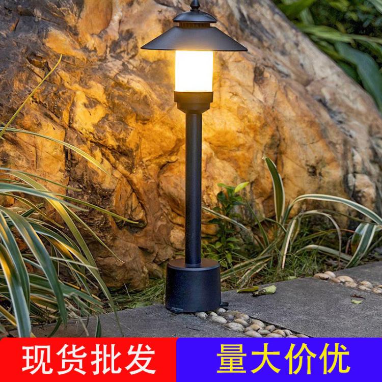 户外仿云石草坪灯别墅庭院花园灯景观亮化LED铝材防水云石草皮灯