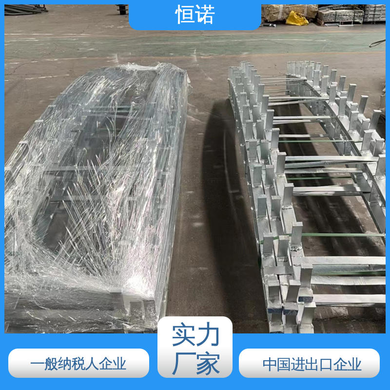恒诺 根据要求按图定做 厂家供应 弧形预埋槽道 热轧型钢防腐性好