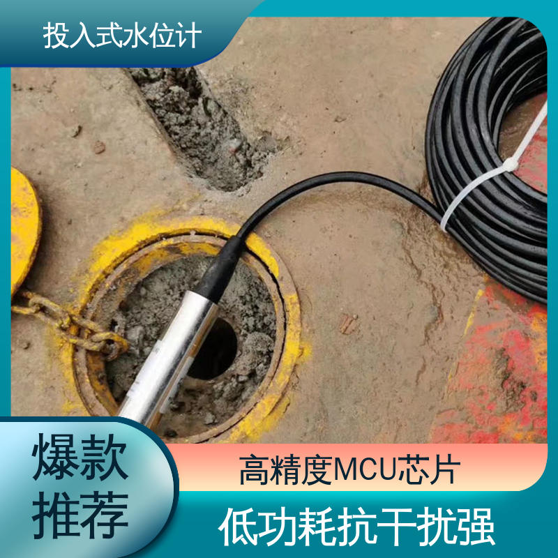 自动化实时监测 投入式水位计 污水管道处理 液面变化