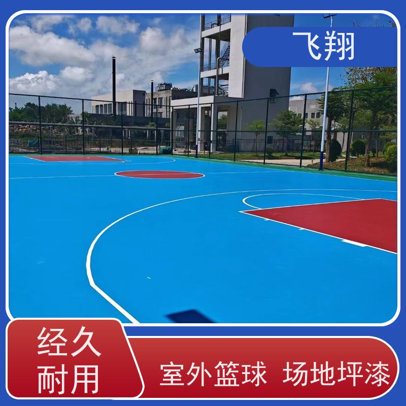 惠州学校篮球场跑道地坪漆厂家 大型场地用底漆 户外防滑 库存充足