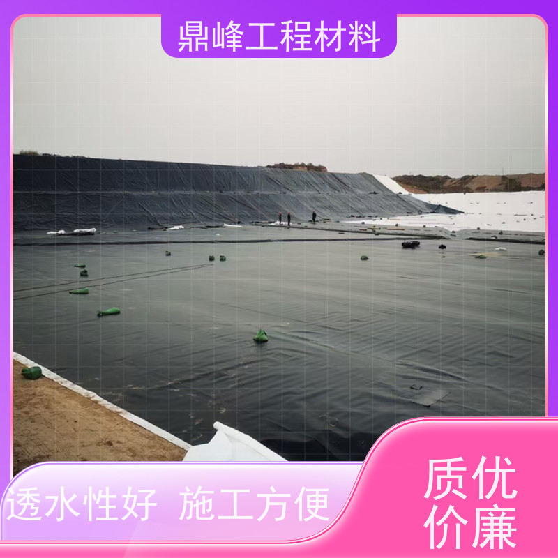 鼎峰 1.0mmhdpe土工膜 耐寒性好 适应各种地质条件应用广泛