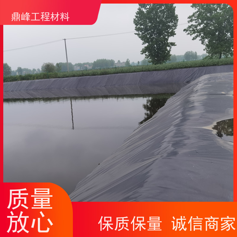 鼎峰 0.5厚hdpe土工膜 鱼塘养殖防渗护坡隔离膜
