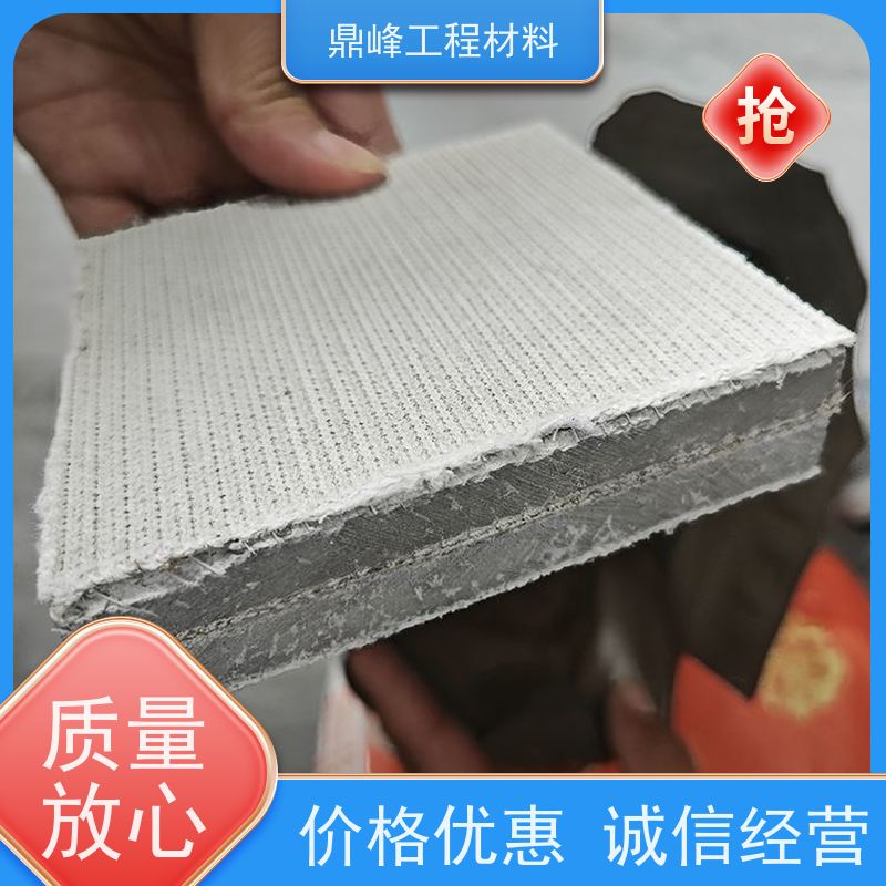鼎峰 鱼塘护坡用水泥毯 维护成本低 质量轻便运输安装方便