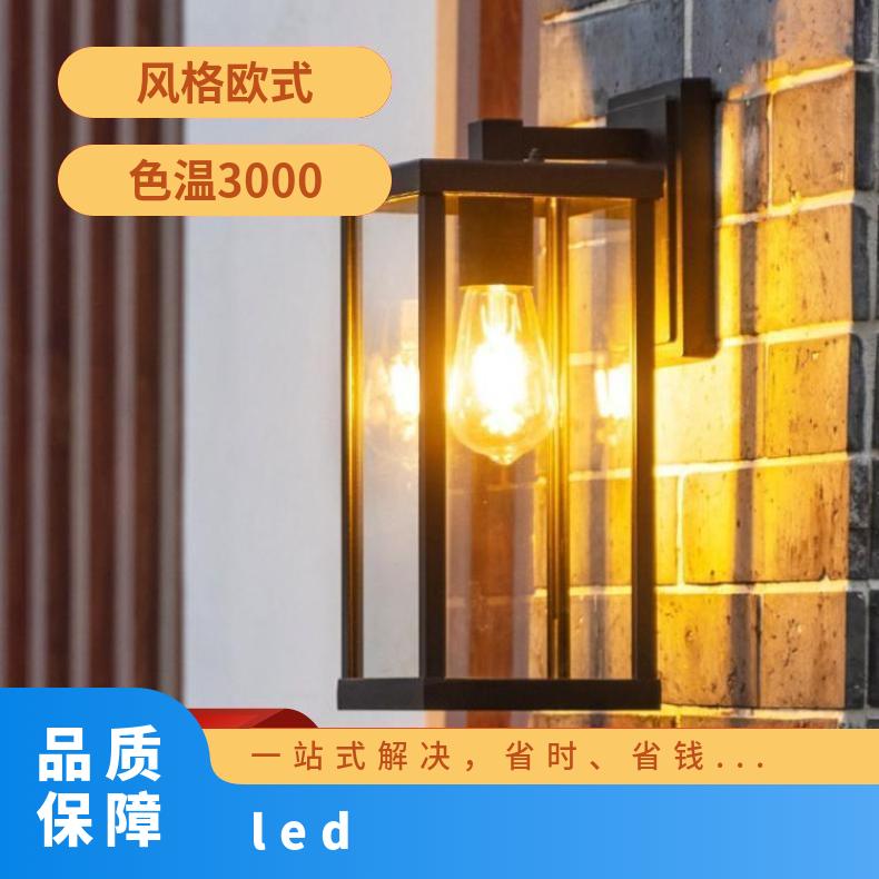 简约铝材LED壁灯防水别墅走廊过道复古阳台室外庭院墙