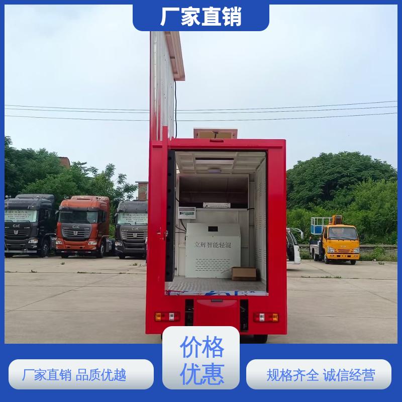 led广告车 全国可上户 P4P5彩屏可选 小型舞台车 二手