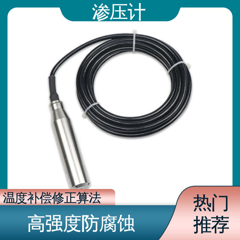 全天候观测 硅压阻式渗压计 堤防水工建筑物 结构物内部水压