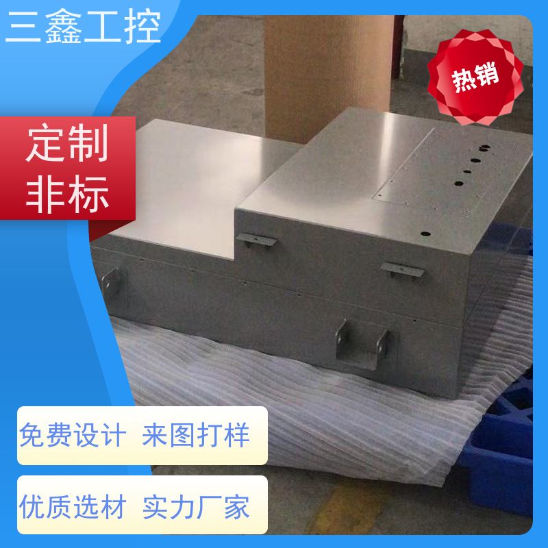 深 圳三鑫机架式铝面板机箱 钣金加工 多硬盘位 TY-4UX喷塑工艺