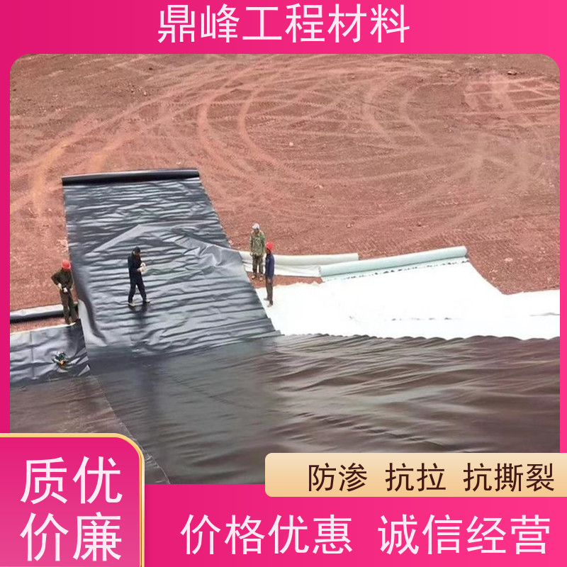 鼎峰 城建标准土工膜 耐候性好 孔隙率适中利于植物生长