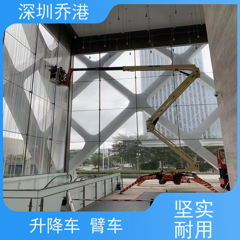 鼎力 高空作业车 防刮伤 强度高 防滑 配备多种安全保护装置