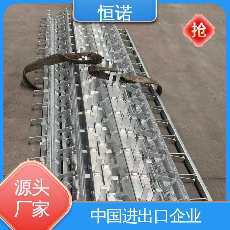 恒诺 图纸定做长度可选 不锈钢预埋槽道 源头工厂