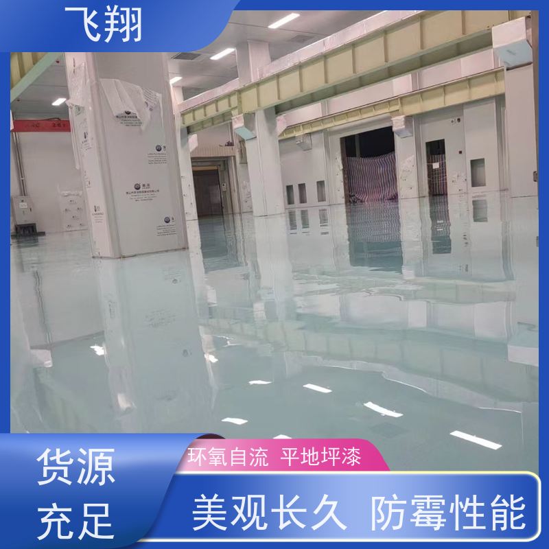 飞翔 环氧自流平地坪漆 耐磨抗压 地库车库施工油漆 供货及时
