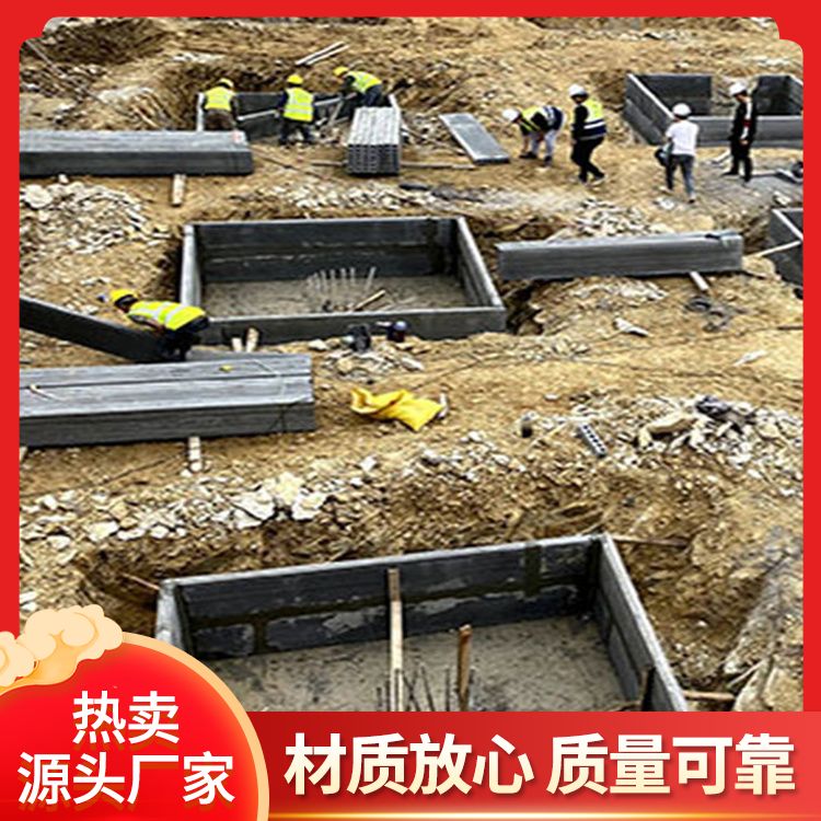  60宽港德承台砖胎膜厂家直供 工期缩短 易切割 装配式