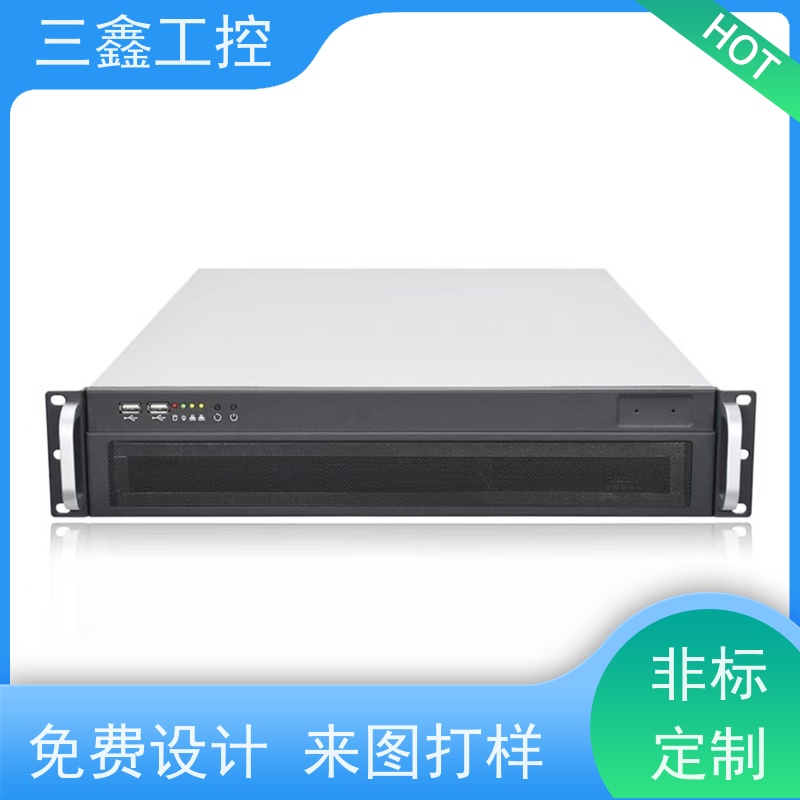 深 圳三鑫1U2U3U4UDVR监控机箱 螺丝机外罩 多硬盘位 TY-4UX喷塑工艺