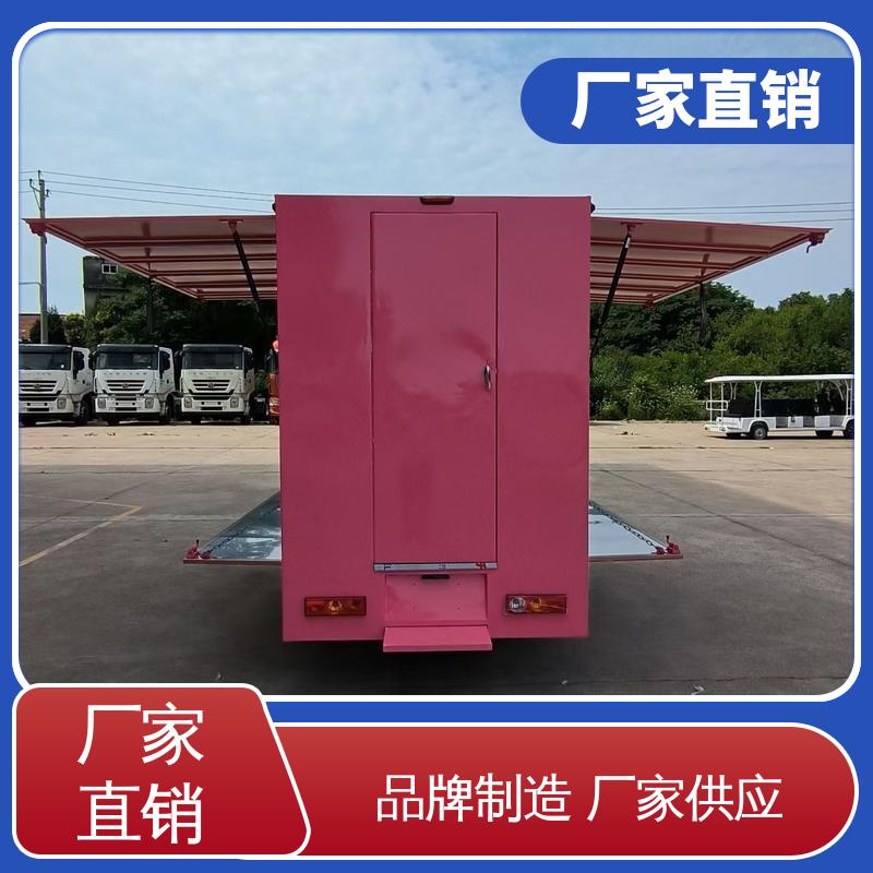 移动媒体宣传车 旧车可置换 P4P5彩屏可选 流动舞台车 福田领航