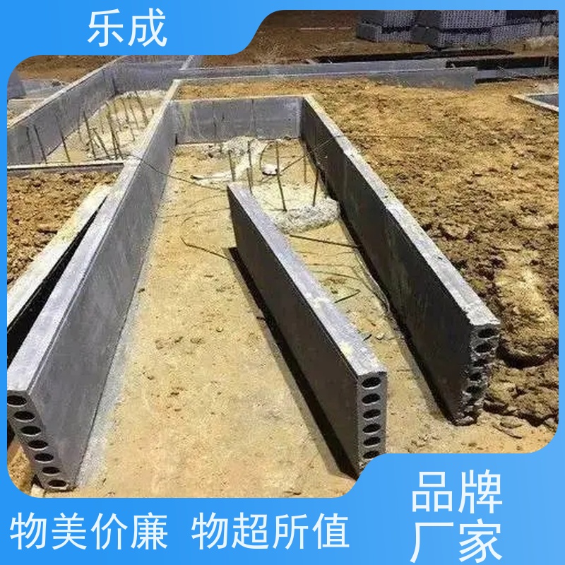 乐成品牌A级砖胎膜 水泥陶粒材质 防火防潮可定制