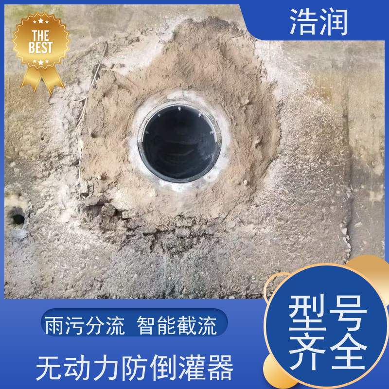 浩润全国供应管内防倒流设备雨污分流 智能截流可定制