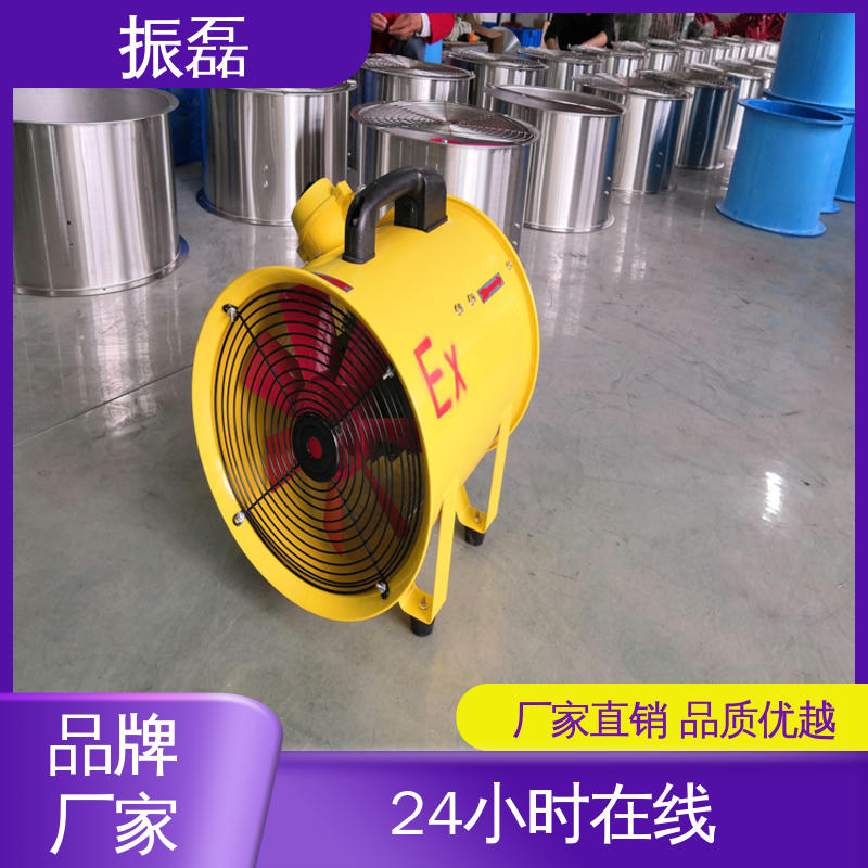 防腐防爆耐锈蚀 便携移动式手提通风机 220V 防雨防尘 振磊