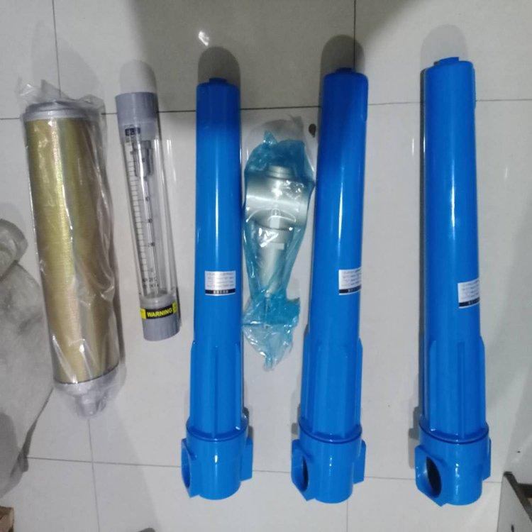 避难硐室三级过滤器 采取管牙式连接方式 压风供氧系统
