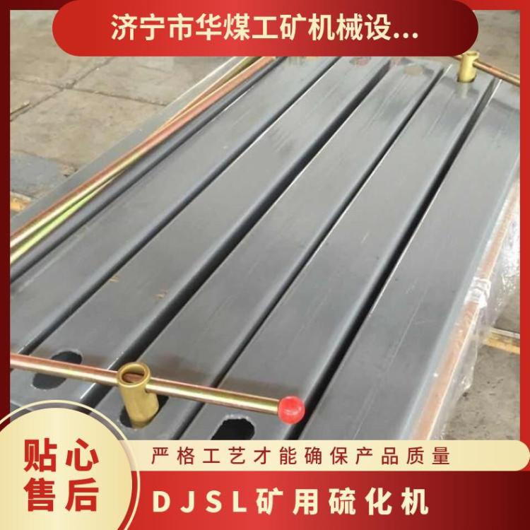 DJSL矿用自动升温硫化机 多种加热板 胶带剥皮机
