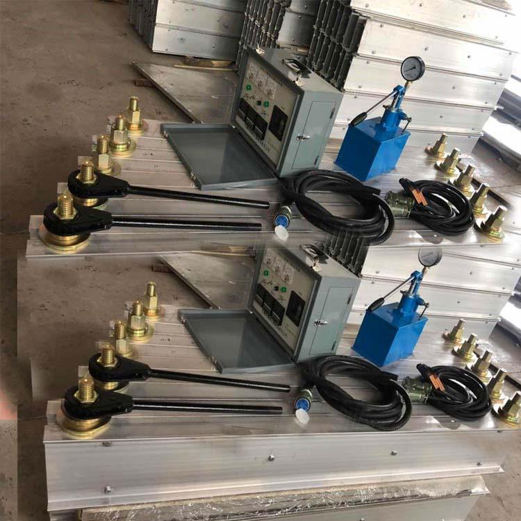 YF-1输送带接头硫化机采用塑性好的铝合金材料