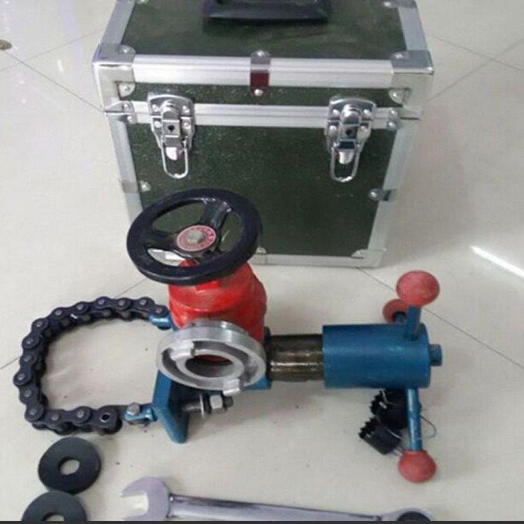 KJ20-46手动链条式接管器 快速钻孔取水 适用于直径20-50管路中使用