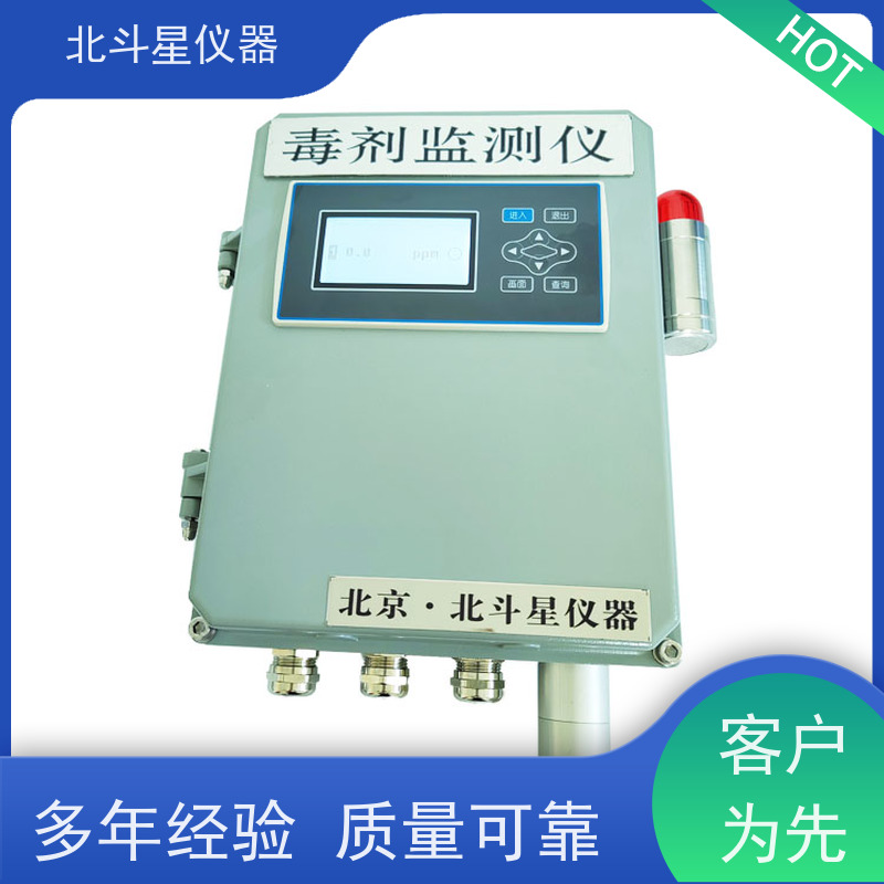北斗星仪器 商场人防工程化学毒剂侦检仪W-BD5-CWA2290 接线图展示